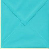 SOBRE 11X22 80GR AZUL TURQUESA | 25 UNIDADES | (MICHEL PAPELES ESPECIALES)